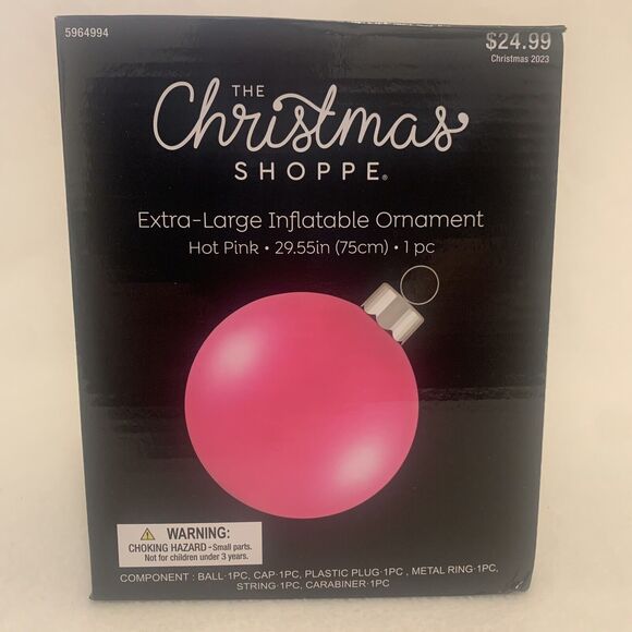 The Christmas‎ Shoppe Extra Large Inflatable Ornament Please Message Before Buy - Picture 5 of 11